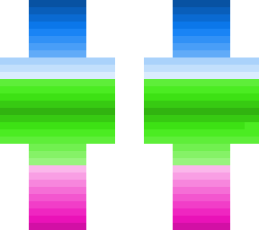 blue pink and green fade plz this took me a long time