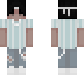 blue stripes