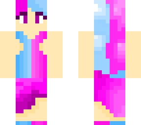 cotton-candy girl