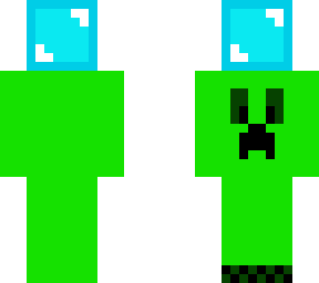 diamond on creeper