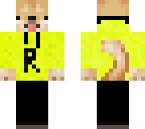 doge hoddie with r (yellow)
