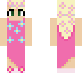 flower queen (blond hair)