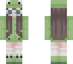 frog girl and glasses
