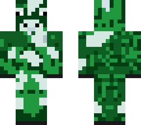green cow