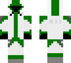 green star wars clone