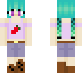 i tried to hue shift the hair...