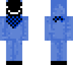 masked blue