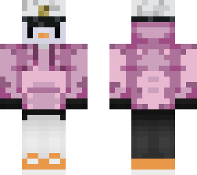 pink marine penguin