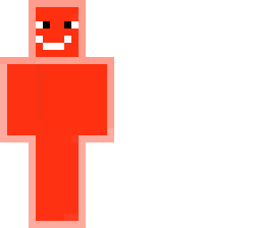 pink-red skin