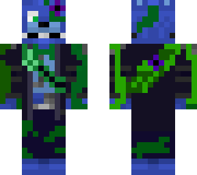 plant tonnie/evil bonnie (fnaf adventures recolor) (my oc)