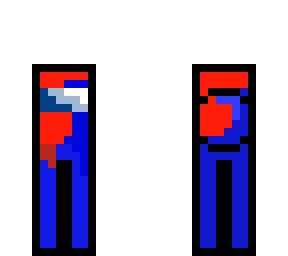 red/blue