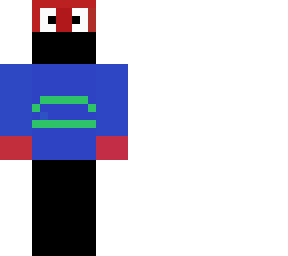 red mask