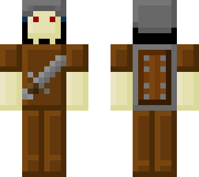 sandstone skull guard (square shield)