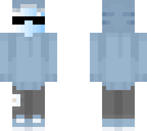 shark hoodie but with a blue kid in it