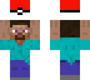 steve holding a pokeball