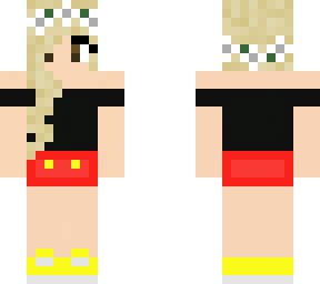 blonde mickey outfit