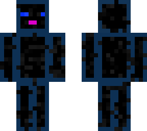 corroded blue black thing