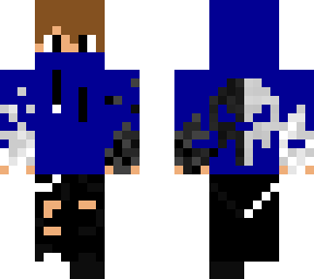 dark blue reverse ninja gamer
