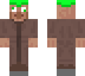 emerald helmet villager