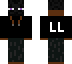 enderman in a hoodie