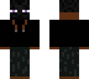 enderman in a hoodie