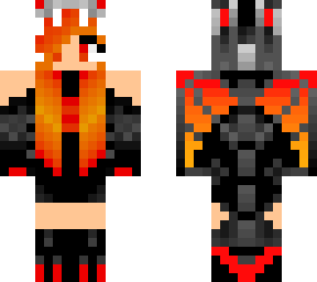 fire dragon girl