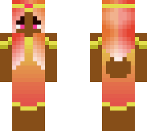 fire princess (w/ crown)