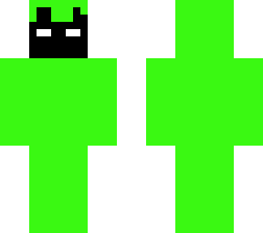 green herobrine.hit the skin15 like