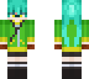 Hatsune Miku V3 Minecraft Skins