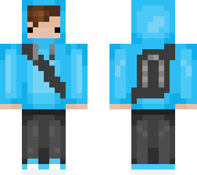hoodie kid with backpack
