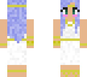 kwaii girl in white dress