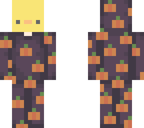 pumpkin onesie duck