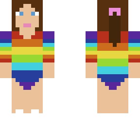 rainbow gymnast!