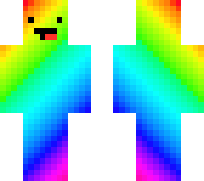rainbow person