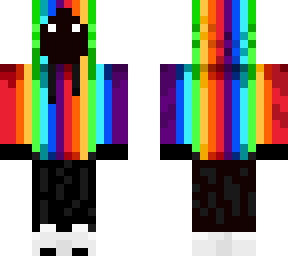 rainbow phantom hoodie