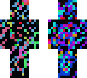 random glitched skin