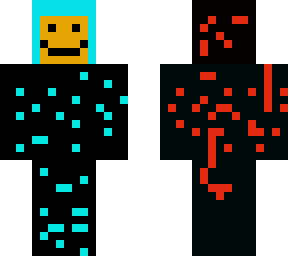 red and blue boy