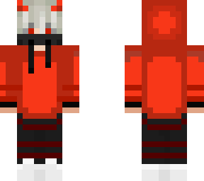 red anime demon