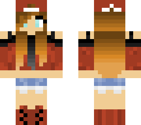 tomboy girl (red jacket)