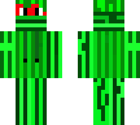 watermelon with hoodie and headphones comlplete