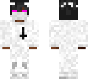 white purple herobrine