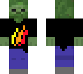 zombie with the orig**** fire tee
