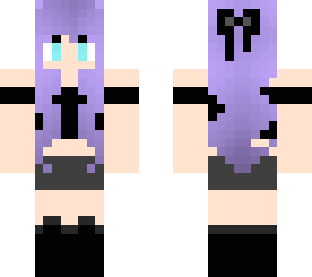 ava in nice pastel purple hair