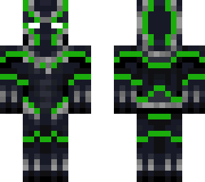 black panther green turtle