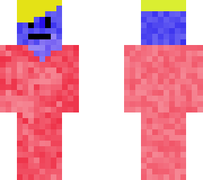 blue and red cammo steve