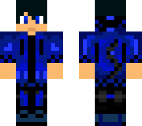 blue gamer boy