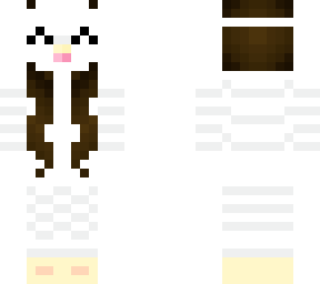 chicken suit brunette