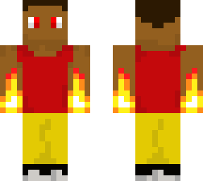 cool fire man