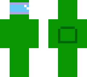 dark green among us player