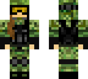 girl american soldier